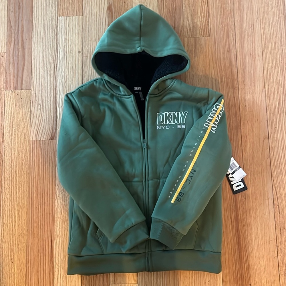Size 14 DKNY fleece lined hoodie